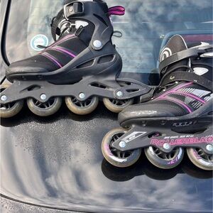 Rollerblade Black and Pink Inline Skates